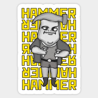 HAMMER Sticker